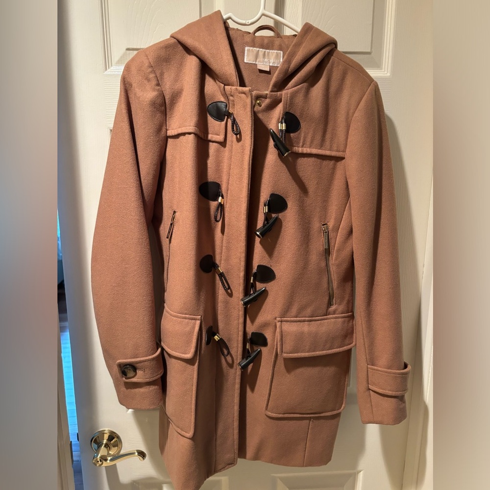 Michael Kors camel peacoat